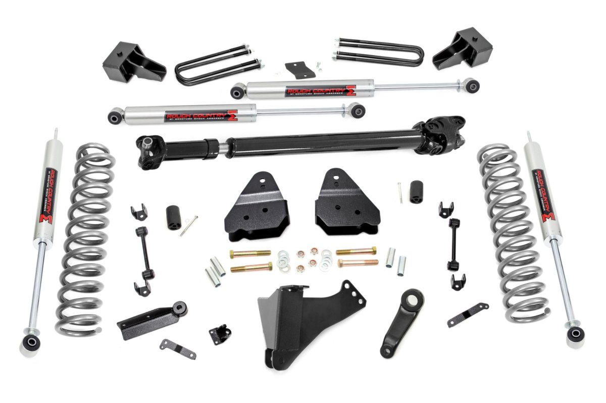 Ford F-350 Super Duty Suspension Lift Kit - Rough Country - 4.5 Inch Lift Kit | DRW | D/S | M1 - '17-'22